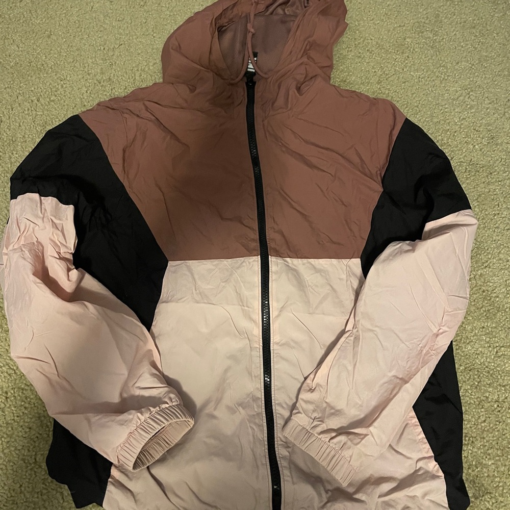 Colorblock Windbreaker Jacket